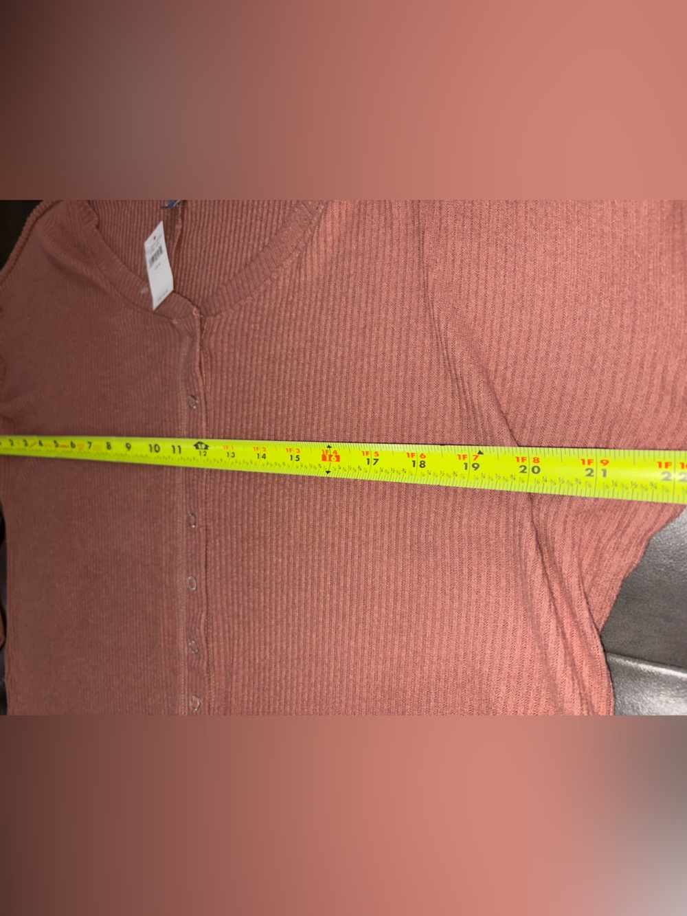 Aerie Ribbed Henley Sleep Romper Pink Oversized Size Medium Lounge 1-piece - Picture 9 of 10